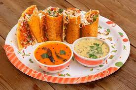 Jini Roll Dosa - Famous Street Food Ahmedabad